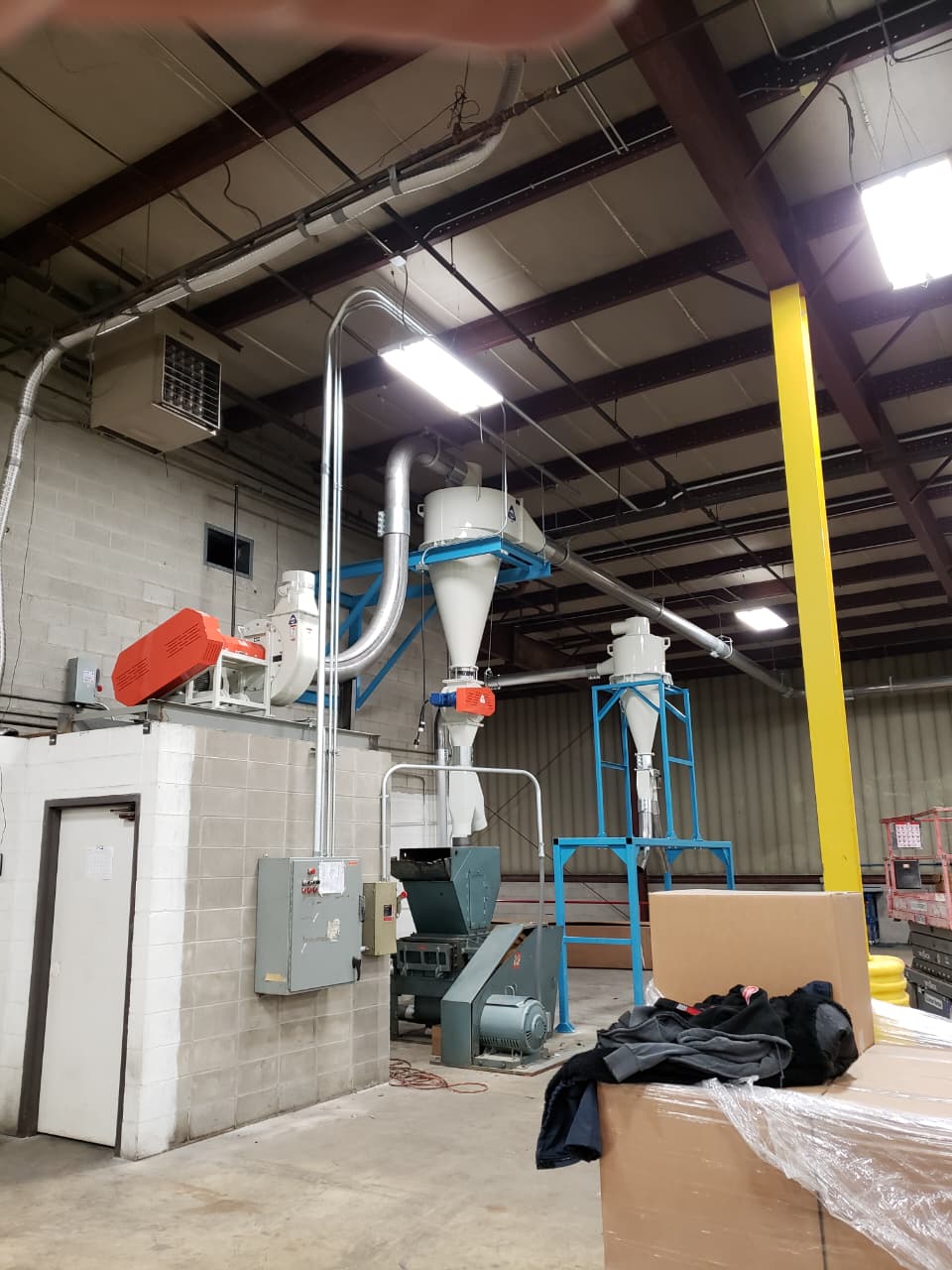 Instalación industrial alta potencia